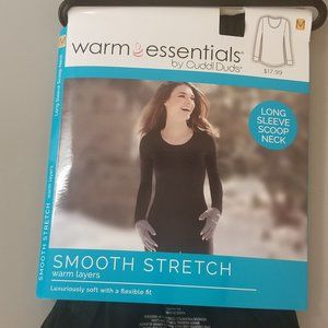 warm essentials Cuddl Duds Smooth Stretch Top
